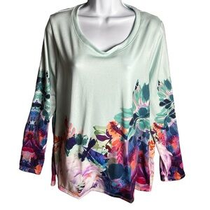 Soft Surroundings Women’s Size Large Long Sleeve Pullover Top‎